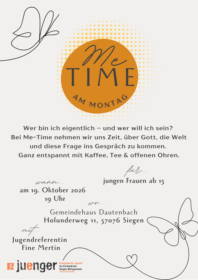 MeTime am Montag